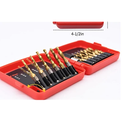 Set 13 piese Burghie si Taroduri combinat SAE si Metric AURII