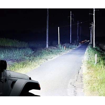 LED Bar auto 54 LED 38cm de 162W cu 14580 lumeni LED Bar auto 54 LED 38cm de 162W cu 14580 lumeni
