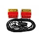 Set 2 lampi spate LED magnetice pentru remorca 12V cu cablu
