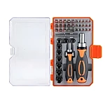 Set surubelnite cu clichet Andowl 42 in 1 Q GJ001 Portocaliu/Negru