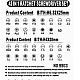 Set surubelnite cu clichet Andowl 42 in 1 Q GJ001 Portocaliu/Negru