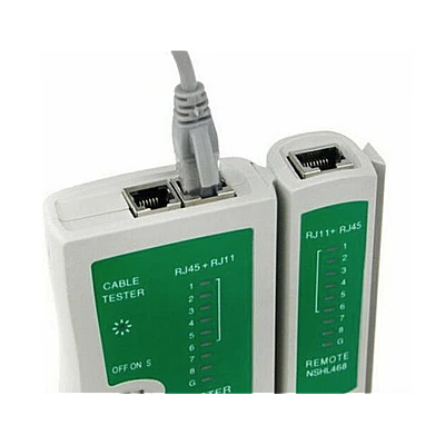 Tester Andowl Q314 cablu de retea RJ11 RJ45 25mA