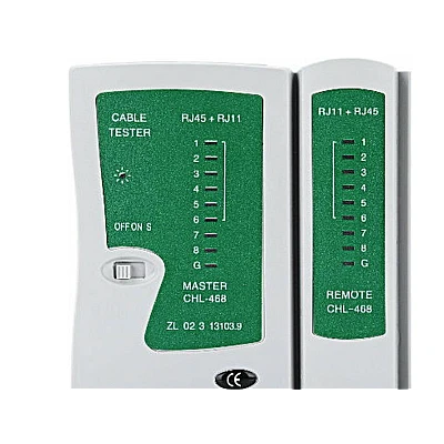 Tester Andowl Q314 cablu de retea RJ11 RJ45 25mA