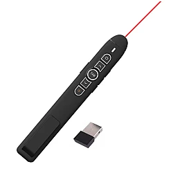 Indicator Laser T5 Wireless pentru prezentari inteligent receptor USB distanta control 20m