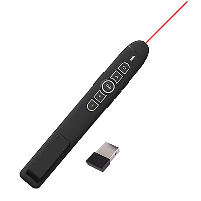 Indicator Laser T5 Wireless pentru prezentari inteligent receptor USB distanta control 20m