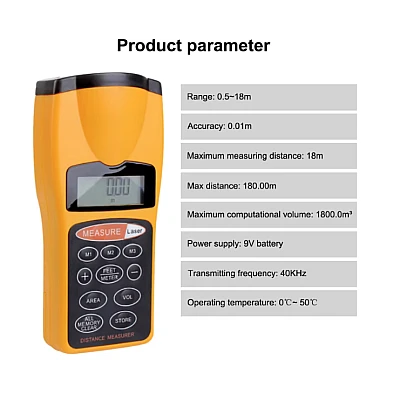 Telemetru electronic profesional cu Laser Andowl Q C3007 Telemetru electronic profesional cu Laser Andowl Q C3007