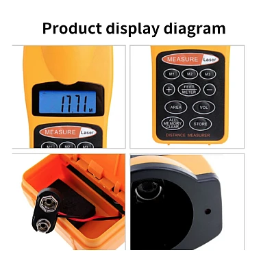 Telemetru electronic profesional cu Laser Andowl Q C3007 Telemetru electronic profesional cu Laser Andowl Q C3007
