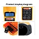 Telemetru electronic profesional cu Laser Andowl Q C3007 Telemetru electronic profesional cu Laser Andowl Q C3007