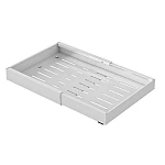 Sertar extensibil din metal 31 50 cm x 42 cm x 6 cm alb