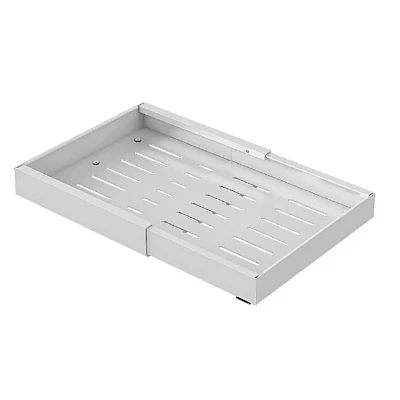 Sertar extensibil din metal 31 50 cm x 42 cm x 6 cm alb Sertar extensibil din metal 31 50 cm x 42 cm x 6 cm alb
