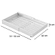 Sertar extensibil din metal 31 50 cm x 42 cm x 6 cm alb Sertar extensibil din metal 31 50 cm x 42 cm x 6 cm alb