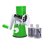Razatoare cu manivela 3 accesorii de ras Verde/Alb