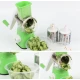 Razatoare cu manivela 3 accesorii de ras Verde/Alb