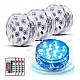 Set 4 lampi LED RGB cu telecomanda rezistente la apa BA Set 4 lampi LED RGB cu telecomanda rezistente la apa BA