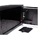 Seif electronic standard cu cifru si cheie 170x230x170 mm Negru Seif electronic standard cu cifru si cheie 170x230x170 mm Negru