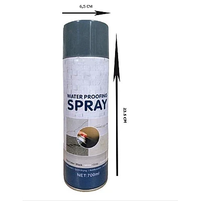 Spray de Etansare GRI impermeabil hidroizolatie protectie de lunga durata Anti Apa 700 ml