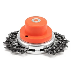 Tambur motocoasa universal MX153 cap ROSU CU FILET lant de drujba 2x12 dinti 25.4mm 