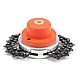 Tambur motocoasa universal MX153 cap ROSU CU FILET lant de drujba 2x12 dinti 25.4mm Tambur motocoasa universal MX153 cap ROSU CU FILET lant de drujba 2x12 dinti 25.4mm