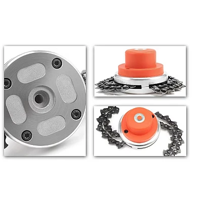 Tambur motocoasa universal MX153 cap ROSU CU FILET lant de drujba 2x12 dinti 25.4mm Tambur motocoasa universal MX153 cap ROSU CU FILET lant de drujba 2x12 dinti 25.4mm