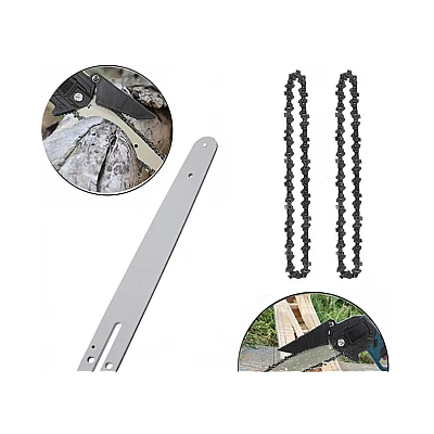 Set Lama + 2 Lanturi Craft Tect pentru fierastrau electric 6 inch 37DL
