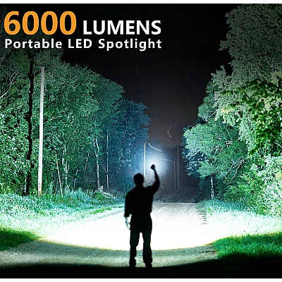 Lanterna LED de mana TD5900 Power bank 100W