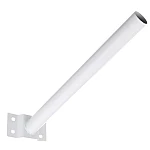Suport consola / brat cu prindere pe perete / stalp pentru proiector solar stradal / lampa stradala ALB