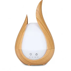 Difuzor aromaterapie NATUR cu ultrasunete si lumina LED 7 culori de 200 ml telecomanda MK