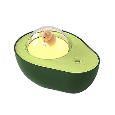 Umidificator AVOCADO 210ml 138x102x86mm portabil cu lumina de noapte Umidificator AVOCADO 210ml 138x102x86mm portabil cu lumina de noapte