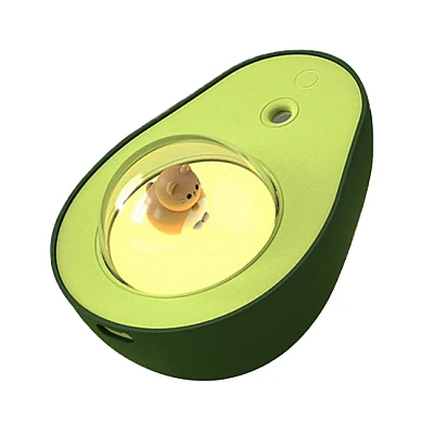 Umidificator AVOCADO 210ml 138x102x86mm portabil cu lumina de noapte Umidificator AVOCADO 210ml 138x102x86mm portabil cu lumina de noapte