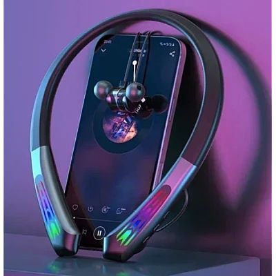 Casti wireless Andowl Q EM20 Bluetooth cu 7 culori LED Casti wireless Andowl Q EM20 Bluetooth cu 7 culori LED