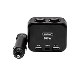 Priza auto Andowl Q CA50 putere 100W 3.1A cu porturi 2xUSB