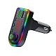 Modulator FM Bluetooth Andowl Q C75 cu 2 porturi USB + 1 port PD 5V/3.1A lumini RGB Modulator FM Bluetooth Andowl Q C75 cu 2 porturi USB + 1 port PD 5V/3.1A lumini RGB