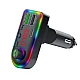 Modulator FM Bluetooth Andowl Q C75 cu 2 porturi USB + 1 port PD 5V/3.1A lumini RGB Modulator FM Bluetooth Andowl Q C75 cu 2 porturi USB + 1 port PD 5V/3.1A lumini RGB