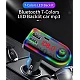 Modulator FM Bluetooth Andowl Q C75 cu 2 porturi USB + 1 port PD 5V/3.1A lumini RGB Modulator FM Bluetooth Andowl Q C75 cu 2 porturi USB + 1 port PD 5V/3.1A lumini RGB