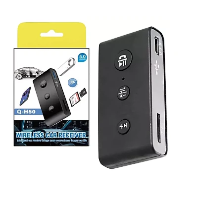 Adaptor wireless QH50 Bluetooth slot USB/AUX/TF functie apel