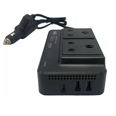 Invertor de curent auto 300W 12V/220V USB Q CC8200
