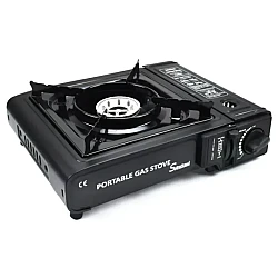 Aragaz portabil pe gaz 2900W Andowl Q WS155 Negru