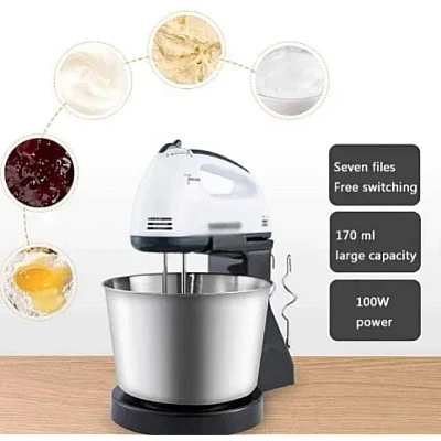 Mixer electric 200W cu 7 viteze capacitate 2L Andowl Q J09 Mixer electric 200W cu 7 viteze capacitate 2L Andowl Q J09