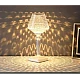 Lampa de masa decorativa LED tip cristal Andowl Q LED1633 transparenta Lampa de masa decorativa LED tip cristal Andowl Q LED1633 transparenta