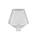 Lampa de masa decorativa LED tip cristal Andowl Q LED1633 transparenta Lampa de masa decorativa LED tip cristal Andowl Q LED1633 transparenta