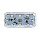 Lampa decorativa tactila cu LED albe Andowl Q D301 pentru masina Lampa decorativa tactila cu LED albe Andowl Q D301 pentru masina