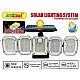 Lampa solara Andowl Q TY300 cu 5 casete si 300 LED Lampa solara Andowl Q TY300 cu 5 casete si 300 LED