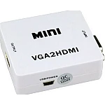 Adaptor Q JC145 Mini Convertor VGA La HDMI Full HD 1080p Video Si Audio Stereo