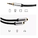 Cablu adaptor audio QHD74 de 3.5mm 20cm Cablu adaptor audio QHD74 de 3.5mm 20cm