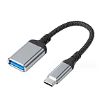 Cablu adaptor QZH018 model OTG USB Tip C de 20cm