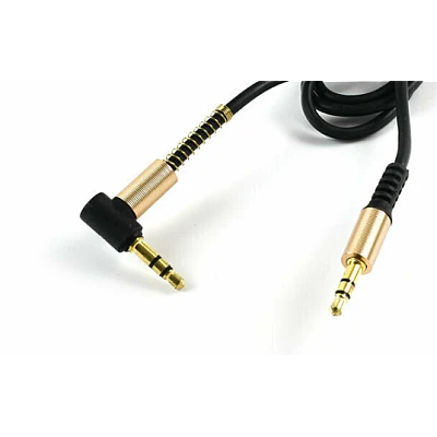 Cablu audio cu conectori QT201 1m mufa jack 3.5mm Cablu audio cu conectori QT201 1m mufa jack 3.5mm