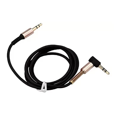 Cablu audio cu conectori QT201 1m mufa jack 3.5mm Cablu audio cu conectori QT201 1m mufa jack 3.5mm