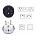 Adaptor priza universal QDC16 protectie scurt circuit 250V/16A Adaptor priza universal QDC16 protectie scurt circuit 250V/16A