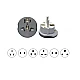 Adaptor priza universal QDC16 protectie scurt circuit 250V/16A Adaptor priza universal QDC16 protectie scurt circuit 250V/16A