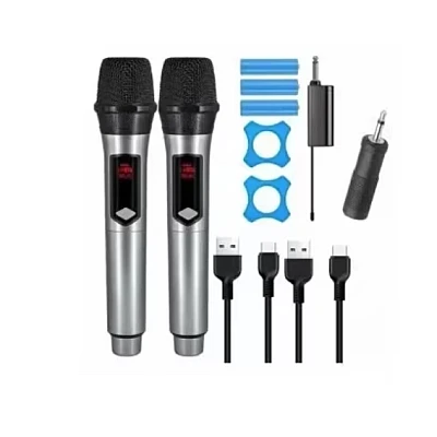 Set 2 microfoane wireless Andowl Q MIC001 Set 2 microfoane wireless Andowl Q MIC001